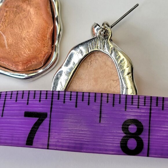 Chunky Drop Earrings - Picture 7 of 8